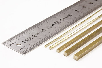 Messing vierkante staaf