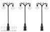 Faller 180107 LED Straatverlichting Hanglamp dubbel