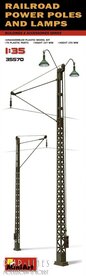 Miniart 35570 Spoorweg bovenleiding en lampen