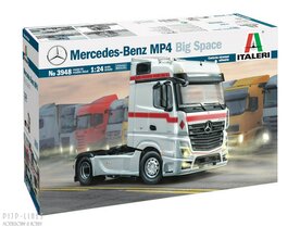 Italeri 3948 Mercedes-Benz ACTROS MP4 Big Space 1:24