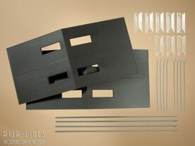 Auhagen 80301 Daken met dakramen