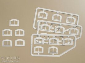 Auhagen 80214 Venster M wit