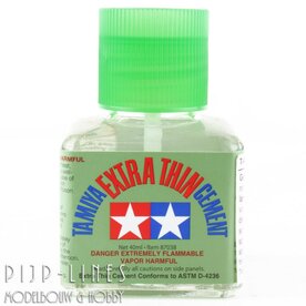 Tamiya 87038 Tamiya Extra Thin Cement Plastic lijm 40ml