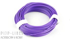 Beli-Beco BBL118-110 Draad Paars 10 meter 0,14qmm