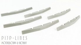Piko 55443  PIKO A-Gleis Ballast-behuizing voor wisselaandrijving, gebogen bocht naar links