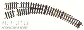 Piko 35224 Piko G-Spoor Gebogen Wissel Links G-BWL R3-R5