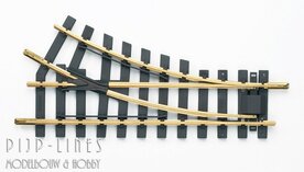 Piko 35221 Piko G-Spoor Wissel Rechts R1 G-WRR1