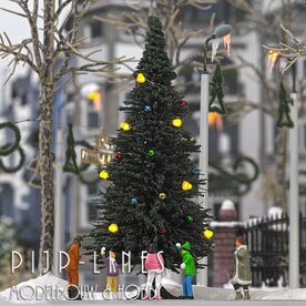 Busch 5413 Kerstboom met licht LED