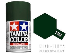 Tamiya TS09 British Green spuitbus 100ml