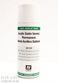 Vallejo 28532 Spuitbus zijde matte lak 400ml
