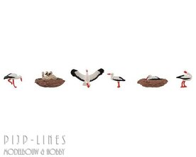 Faller 151908 Ooievaars in een nest