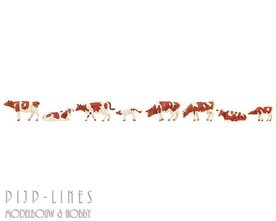 Faller 151903 Koeien Bruin gevlekt