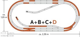 Roco 61103 geoLine railsset D