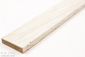 Balsa hout latje 5x25mm