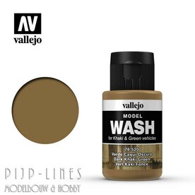 Vallejo 76520 Model Wash Donker Kaki groen