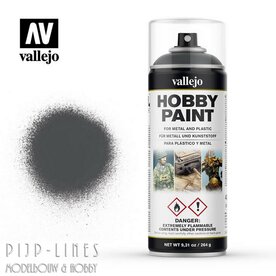 Vallejo 28002 Spuitbus grondverf Pantser Grijs 400ml