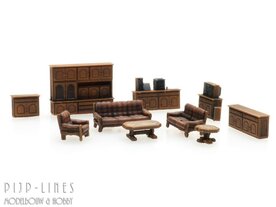 Artitec 316.096 Donkerbruin interieur