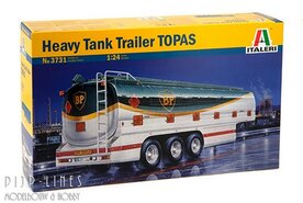 Italeri 3731 Zware tank trailer BP