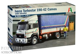 Italeri 3939 Iveco Turbostar 190-42 Canvas met liftklep
