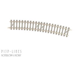 Minitrix 14527 Gebogen betonrails R4 15&deg;