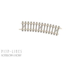 Minitrix 14524 Gebogen betonrails R2 15&deg;