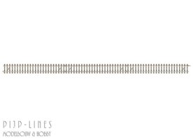 Minitrix 14501 Flex Rechte betonrails 730mm