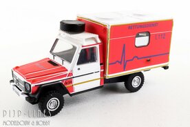 Schuco 26743 Mercedes Benz G Rode Kruis
