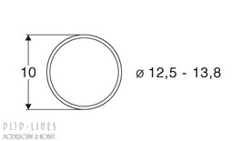 Roco 40066 antislipband Van&nbsp;12,5 tot 13,8 mm