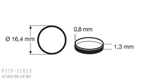 Fleischmann 648007 antislipband H0 1:87