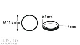 Fleischmann 648010 antislipband H0 1:87