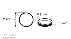 Fleischmann 648012 antislipband H0 1:87