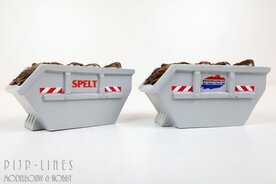 Loewe 2381 Lading Afvalcontainers Spelt en Bakkiehuren