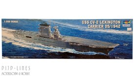 Trumpeter 05608 USS CV-2 Lexington vliegdekschip 05/1942