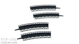 Faller 282905 Oprit/Brugdelen gebogen