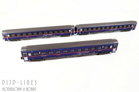 Fleischmann 6260084 &Ouml;BB Nightjet Eurofima rijtuigen set