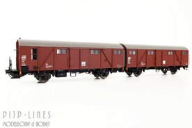 Brawa 51298 DB Dubbele gesloten wagon Type Hrs-VZ