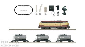 MINITRIX 11160 Digitale startset DB Diesellocomotief BR 217 met goederentrein