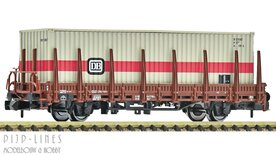Fleischmann 6660161 DB Rongenwagen met container Type Kbs