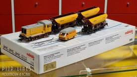 Occasion Marklin 2845 Railbouw Leerdam diesellok Onderlossers