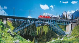Faller-120535-Bietschtal-Brug-dubbelspoor-1:87
