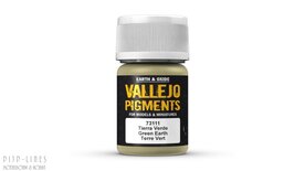 Vallejo 73111 Pigment Green Earth