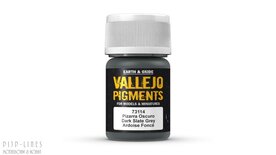 Vallejo 73114 Pigment Dark Slate Grey