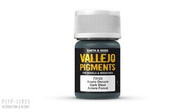 Vallejo 73123 Pigment Dark Steel
