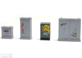 Artitec 387.376 NL schakelkasten met graffiti