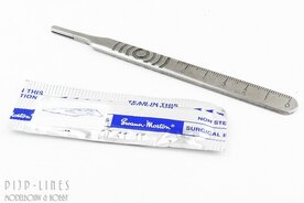 Model Craft Scalpel handvat Nr.4 + 5x #26 mes bladen