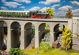 Faller 120465 Viaduct set, 2-sporig 1:87 H0