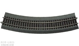 Roco 42524 Roco-Line met bedding Gebogen rails R4 30&deg;