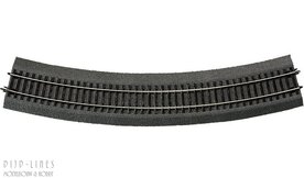 Roco 42526 Roco-Line met bedding Gebogen rails R6 30&deg;