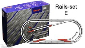 Roco 420130 Roco Line met bedding. Rails set E