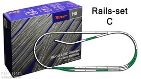 Roco 42011 Roco Line met bedding. Rails set C